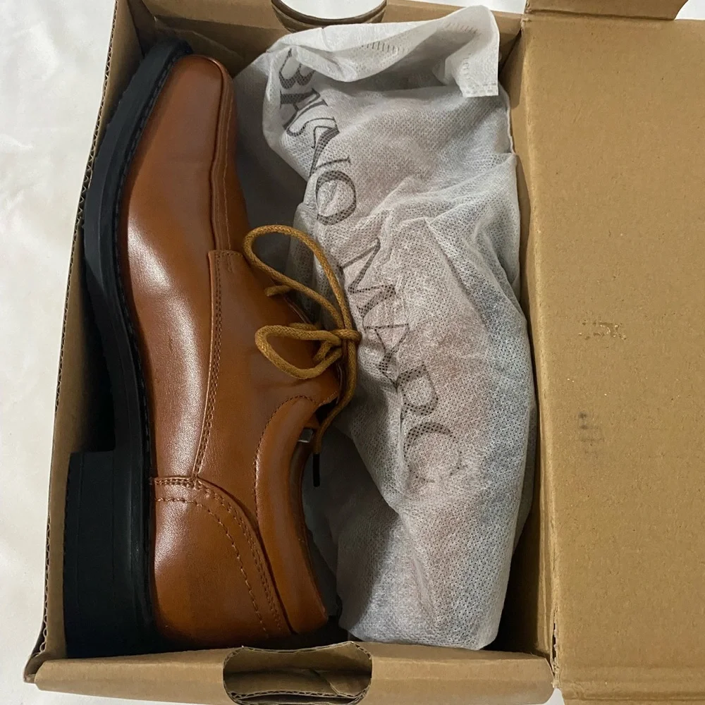 Bruno Marc Boy's Classic Oxfords Dress Shoes
Size 3 
SBOX226K
Brown - Picture 3 of 12